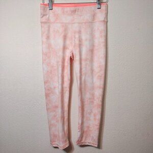 Gap Fit Pink Tie Dye Eclipse Crop Leggings XS